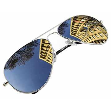 Greenheims  Die angesagte Aviatorbrille als Sonnenbrille verspiegelte.. en Polarized Sonnenbrille Kids in vielen Farbkombinationen Klassische Unisex ... nachhaltig