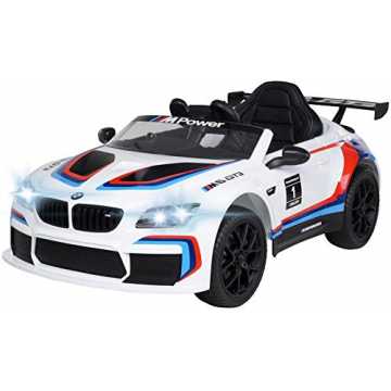 Greenheimedes kinderauto spielzeug ab fernbedienung jahre audi 2 auto.. s Motors Kinder Elektroauto BMW M6 GT3 - Lizenziert - 2,4 Ghz Fernbedienung - Bluetooth - Softstart - Elekt... nachhaltig