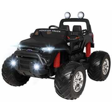 s Motors Kinder Elektroauto Ford Ranger Monster - 4 x 45 Watt Motor - Touchscreen - Allrad - 2-Sitzer - Rc ... nachhaltig