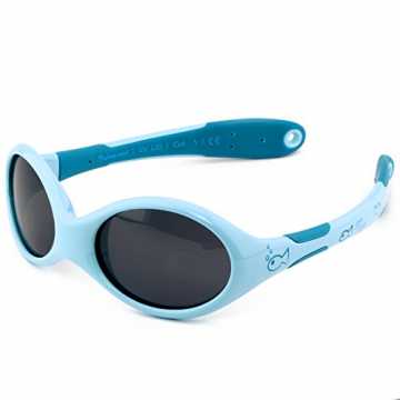 GreenheimysDas Augenlicht unserer Kinder ist besonders schützenswert .. BABY-Sonnenbrille | JUNGEN | 100% UV 400 Schutz | polarisiert | unzerstörbar ... nachhaltig