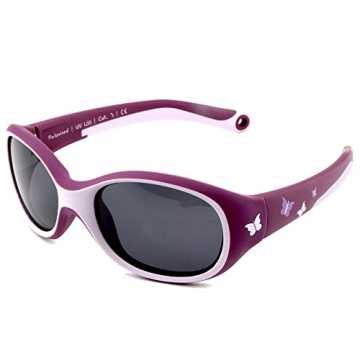 GreenheimderDas Augenlicht unserer Kinder ist besonders schützenswert.. KINDER-Sonnenbrille | MÄDCHEN | 100% UV 400 Schutz | polarisiert | unzerstörb... nachhaltig
