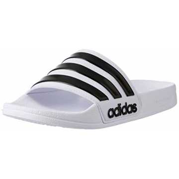Adidas Adilette Shower, Herren Dusch- & Badeschuhe, Weiß (Footwear White/Core Black/Foo...