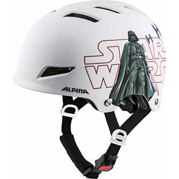 Greenheimgt das Run System Classic, das mit dem höhenverstellbaren Cu.. gen Park JR. Fahrradhelm, Star Wars-white, 51-55 cm nachhaltig
