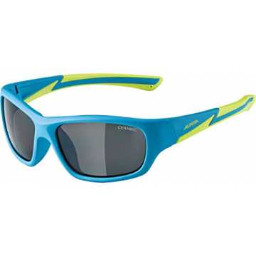 der Sonnenbrille FLEXXY YOUTH Outdoorsport-brille, Blue Matt-Lime, One Size nachhaltig