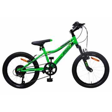 Greenheim wir mit sorgfalt und leidenschaft entwickelt haben. Die kol.. inderfahrrad - 18 Zoll - Jungen - 6 Gang - ab 5 Jahre - Grün nachhaltig