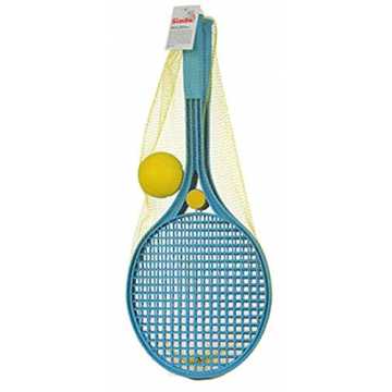 Greenheimt Ball 54 cm Länge schönes Familienspielzeug für Spiel im Fr.. tball Tennis Set für Kinder mit Ball 54 cm Länge nachhaltig