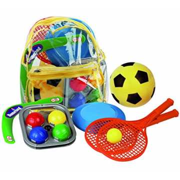 Greenheim Draußen. Ob im Garten oder am Strand, bei der Kinderparty o.. mer Spielzeug Softball Boomerang Boccia Frisbee Soft Tennis nachhaltig