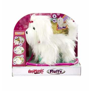 56606 Fluffy Hund, weiß nachhaltig