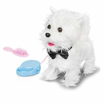Greenheimsten Freund. Gehe mit ihm Gassi, lasse ihn bellen und mit de.. est Highland White Terrier - Spielzeug-Hund nachhaltig
