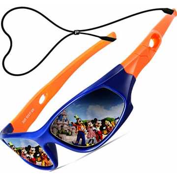 Greenheimtstoff - TR90 ist ultraleichtes Material mit super Zähigkeit.. er Sonnenbrille TR90 Polarisierte Sportbrille für Jungen und Mädchen Alter 3-... nachhaltig