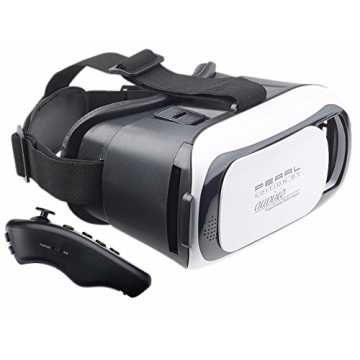 auvisio Controller, Bluetooth: Virtual-Reality-Brille für Smartphones + 2in1-Mini-Game-...