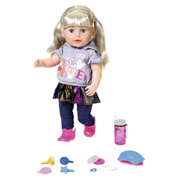 Baby Born 824603 Soft Touch Sister blond 43 cm, bunt