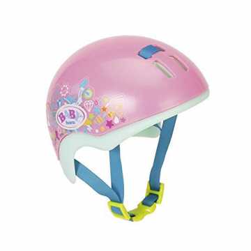 ion 827215 BABY born Play & Fun Fahrradhelm, Puppenzubehör 43 cm nachhaltig