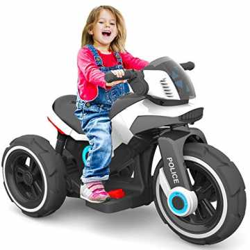 lektrisches Kinderfahrzeug Kinder Motorrad Trike Elektrofahrzeug mit Licht un... nachhaltig