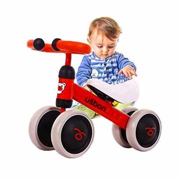 Greenheimm umweltfreundlich;       Sitz - Lederimitat;       Rad - ho.. inder Laufrad Spielzeug für 1-3 Jahr, Lauflernrad für Baby und Kinder, Laufle... nachhaltig
