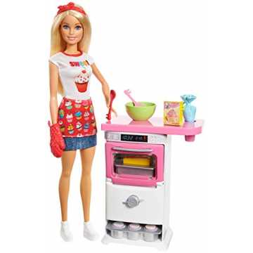 Greenheime-Puppe und einen Ofen mit magischen Funktionen enthält, sor.. 57 Cooking & Baking Bäckerin Puppe & Spielset, Mehrfarbig nachhaltig