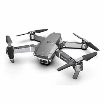 Bascar Drohne Mit Kamera, 2.4G Selfie WiFi FPV mit 720P HD Kamera Faltbare RC Quadcopte...