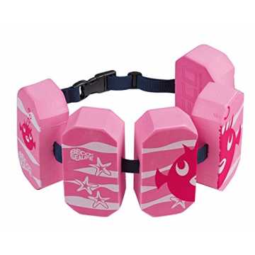 Beco 96071 4 - Schwimmgürtel Sealife, für 2 - 6 Jahre, 15 - 30 kg, pink