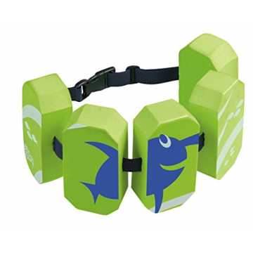 Beco 96071 8 - Schwimmgürtel Sealife, für 2 - 6 Jahre, 15 - 30 kg, grün