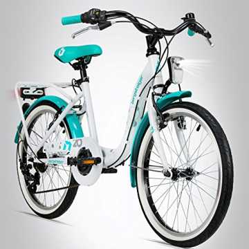 Greenheiminderfahrrad mit toller OptikDas wunderschöne Design des Kin.. r Atlantis 20 Zoll Kinderfahrrad, geeignet für 6, 7, 8, 9 Jahre, StVZO, Shima... nachhaltig