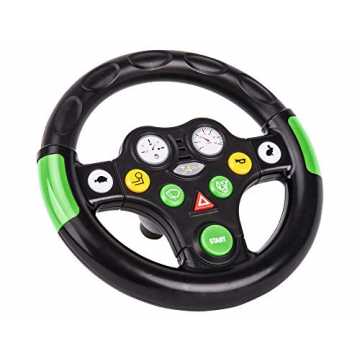 Greenheimx 19,3 x 10,5 cm; Artikelgewicht: 450 gMultifunktionales Len.. 488 - Bobby cars, Zubehör Traktorensounds Wheel, schwarz, grün nachhaltig