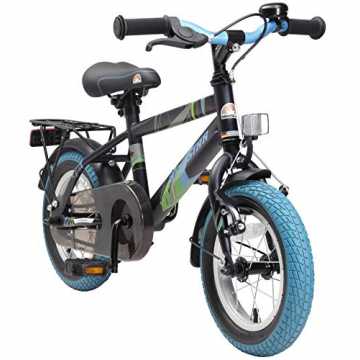 Greenheim ist dank Aluminium Teilen besonders leicht und aufgrund der.. inderfahrrad für Mädchen und Jungen ab 3-4 Jahre | 12 Zoll Kinderrad Classic | Fahrrad für Kinder Schwarz &... nachhaltig