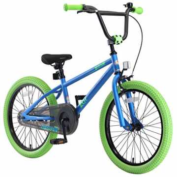 Greenheim ist dank Aluminium Teilen besonders leicht und aufgrund der.. inderfahrrad für Mädchen und Jungen ab 6-7 Jahre | 20 Zoll Kinderrad Kinder BMX Freestyle | Fahrrad für Kin... nachhaltig