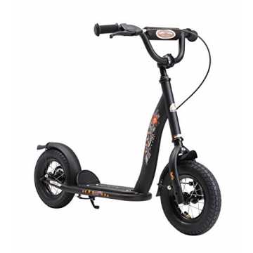 Greenheim05 cm Körpergröße) Trittbrett: ca. 28,5 x 12 cm | Trittbrett.. oller Kinderroller Tretroller Kickscooter mit Luftreifen für Jungen und Mädchen ab 4-5 Jahre ★ 10 Zoll Clas... nachhaltig
