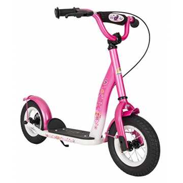 GreenheimUnser Premium Kinder-Roller erfüllt sämtliche Normen und Anf.. oller Kinderroller Tretroller Kickscooter mit Luftreifen für Mädchen ab 4-5 Jahre | 10 Zoll Classic Kinder ... nachhaltig