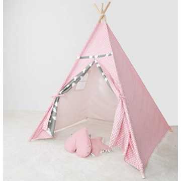 Greenheim& outdoor Spielzelt - 120 x 120 x 150 cm - Indianerzelt für .. i Zelt für Kinder & Babys - Indoor & Outdoor Spielzelt - 120 x 120 x 150 cm -... nachhaltig