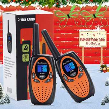 Greenheimder „Bobela 0 Funkgerät für Kinder Walky Talky Set mit Kordel LCD Dispplay / 3Km Lange Re... nachhaltig
