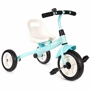 er-Dreirad / Dreirad mit Sitz und Pedalen für Kleinkinder - Blau nachhaltig