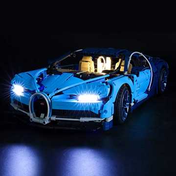 Greenheimleuchtungsset können Sie Ihr LEGO Technic Bugatti Chiron von.. ed Beleuchtungsset für Lego Technic Bugatti Chiron,Kompatibel Mit Lego 42083 Bausteinen Modell - Ohne Lego Set nachhaltig