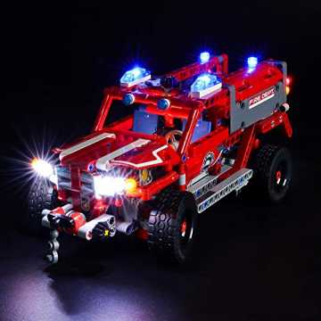 ed Beleuchtungsset für Lego Technic First Responder,Kompatibel Mit Lego 42075 Bausteinen Modell - Ohne Lego... nachhaltig