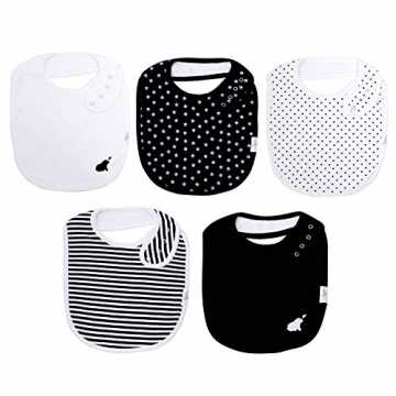 Greenheim lätzchen lätzchen wasserdicht lätzchen mädchen latz baby lä.. ar Baby Lätzchen aus 100% Bio Baumwolle - Premium 5er Pack - Lätzchen mit Abs... nachhaltig