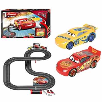 Greenheimeliebten Autos Lightning und Cruz sind bekannt für packende .. 063011 - First Disney Pixar Cars 3,5 Meter Autorennbahn, ab 3 Jahren nachhaltig