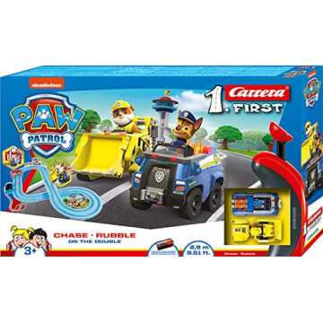 Greenheim ab 3 Jahren!Chase und Rubble aus der PAW Patrol Serie sind .. 063035 First-Paw Patrol-On Double 2,9m, Mehrfarbig nachhaltig