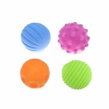 Greenheimsinnesorganen, einfacher, die Kugelform und -farbe zu erkund.. e 4 Stücke Baby Strukturierte Multi Ball Bunte Kind Touch Hand Ball Spielzeug... nachhaltig