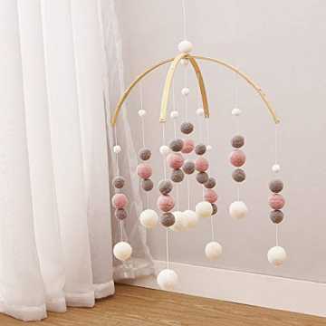 Greenheims Saison- und Feiertagsdekorieren oder die Vollendung eines ..  Filz Ball Kinderzimmer Mobile Ornament Anhänger Hängende Decke Geschenk Foto Förderung Wohnkultur Handwerk... nachhaltig
