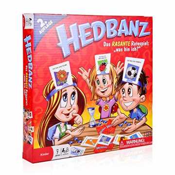 Greenheimiker Kinderspiel Kartenspiele Rätselraten Partyspiel für Gro.. edbanz, Hedbanz Brettspiele Spieleklassiker Kinderspiel Kartenspiele Rätselraten was Bin ICH - deutsche Ver... nachhaltig