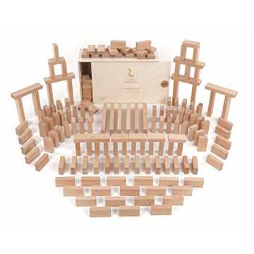  Holzbausteine Grundpaket ( unbehandelte Bauklötze) Made in Germany nachhaltig