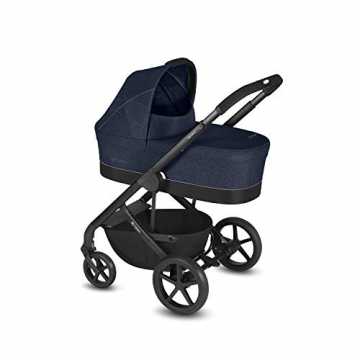  Kombikinderwagen Balios S mit Kinderwagenaufsatz Cot S, Ab Geburt bis 17 kg (ca. 4 Jahre), Denim Blue nachhaltig