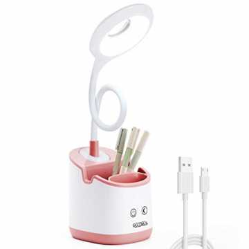 btischlampe Kinder mit Nachtlicht USB Akku Tischlampe Leselampe Buch Tageslic... nachhaltig