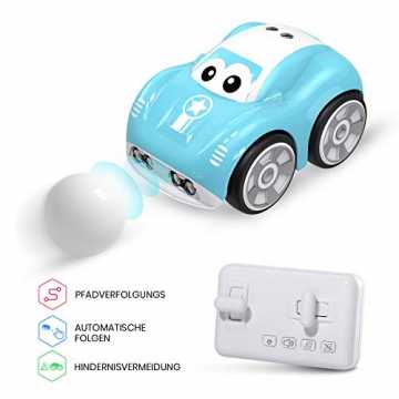 uto DE33 ferngesteuertes RC Car mit 2.4GHz Fernbedienung,Verfolgungsmodus,Sel... nachhaltig