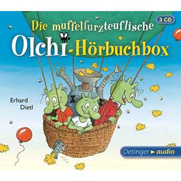 Greenheim furzteuflische Olchi-Hörbuchbox (3CD): Hörspiele nachhaltig