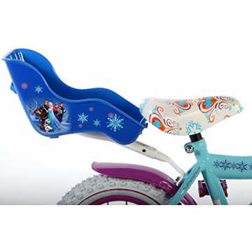 Greenheimkönigin Sitz blau   Fahrrad Puppensitz Disney - Frozen die E.. der Fahrrad Puppensitz Frozen die Eiskönigin Mädchen Puppen Sitz blau nachhaltig