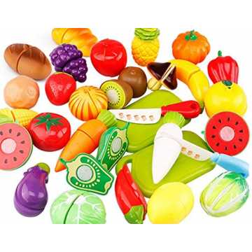 Greenheimefes Verständnis der strukturellen Merkmale jeder Frucht, re.. neiden Obst Gemüse Lebensmittel Küche Kinder Pädagogisches Lernen Spielzeug (... nachhaltig