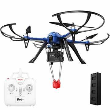 DROCON Bugs 3 Drohne mit bürstenlosem Motor Quadrocopter für Anfänger, Lange Flugzeit u...