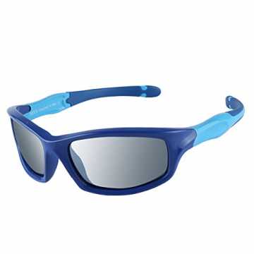 DUCO kinder sport style polarisierenden sonnenbrillen flexiblen rahmen für die jungen u...