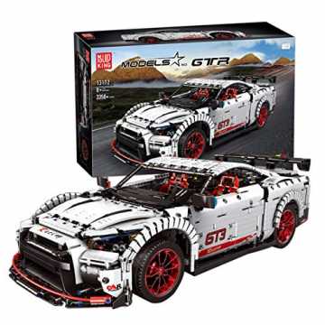 Greenheim Maße Bausteine Auto 49 x 20 x 13cmTechnik Sportwagen Modell.. k Bausteine Auto GT3 Racing Auto, 3358Teile 1:8 Sportwagen Bausteine Konstruktionsspielzeug Kompatibel mit ... nachhaltig